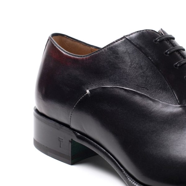 ELTON Stringate in Pelle bordeaux blu - immagine 4