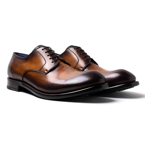 GP13 stringate in Pelle cognac - immagine 2