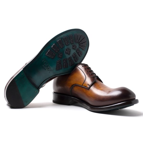 GP13 stringate in Pelle cognac - immagine 5