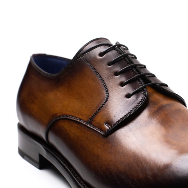 GP13 stringate in Pelle cognac - immagine 4