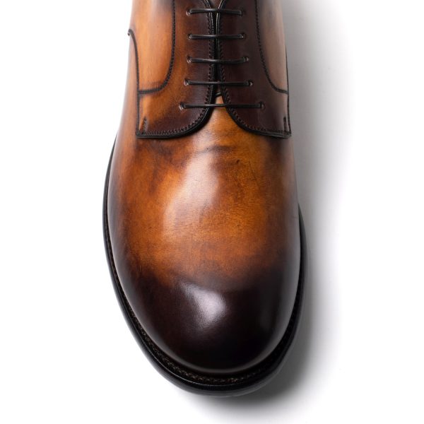 GP13 stringate in Pelle cognac - immagine 3