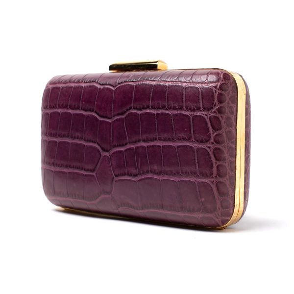 YUAN Borsa clutch viola - immagine 2