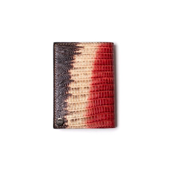 VENTAGLIO organizer tascabile rosso striato - immagine 2
