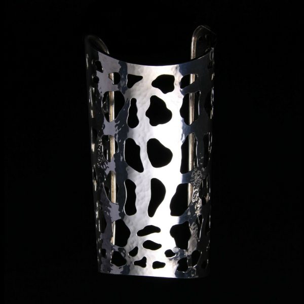 La forma dell'acqua - Bracciale rigido in argento